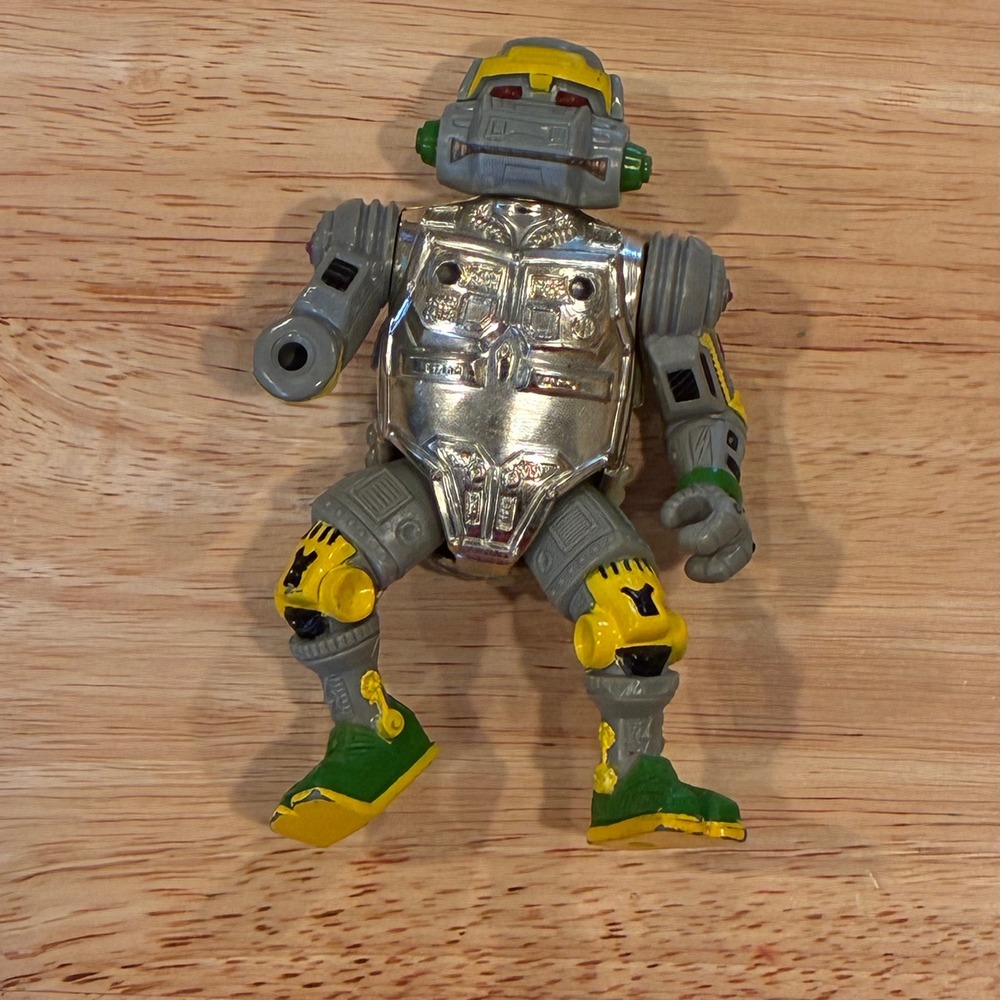 Vintage 1989 Playmates TMNT Metalhead Action Figure Teenage Mutant Ninja Turtles